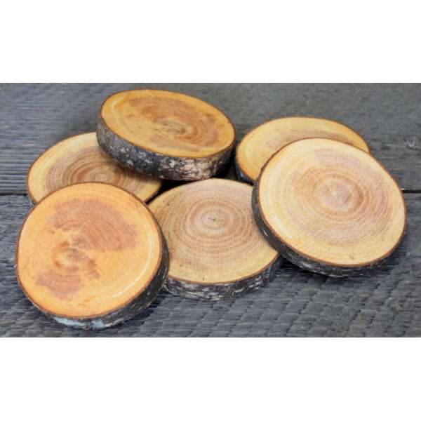 Red Alder Wood Slices (Birch Slices) - Small