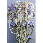 Dried Flower Blue Bouquet Garden Bunch