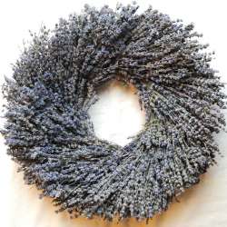 Lavender Wreath - Round Shaped