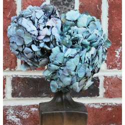Dried Hydrangea Flower Bunch - Blue Color