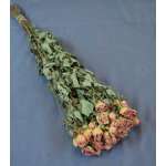 Mini Dried Rose Bouquet - Pink