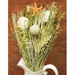 Sea Urchin and Starfish Decorative Floral Bouquet