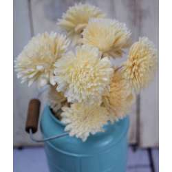 Wood Flowers - Wood Zinnias