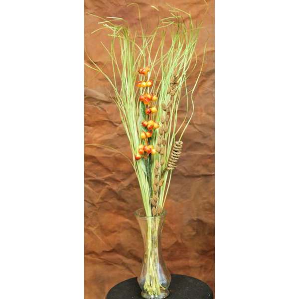 Berry Reed Grass Bouquet