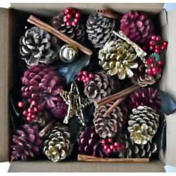 Jingle Bells, Stars, Pine Cone Potpourri