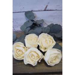 Wood Lena Rose - Plain Rose
