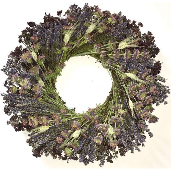 Dried Lavender Medley Wreath