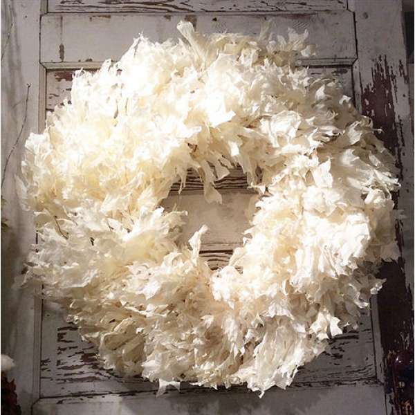 White Oak Leaves Wreath Extra Large 26