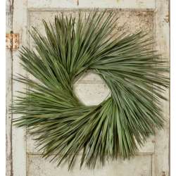 Dried Palm Leaf Wreath