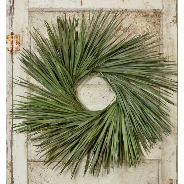 Dried Palm Leaf Wreath