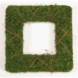 Dried Moss Wreath Set - 12 & 24 inch Squares